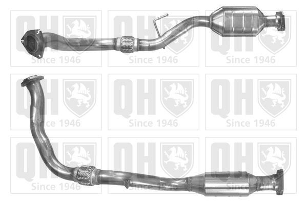 QUINTON HAZELL Catalytic converter Article number: QCAT80206H cheaply