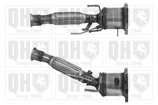 QUINTON HAZELL Catalytic converter Article number: QCAT80282H cheaply