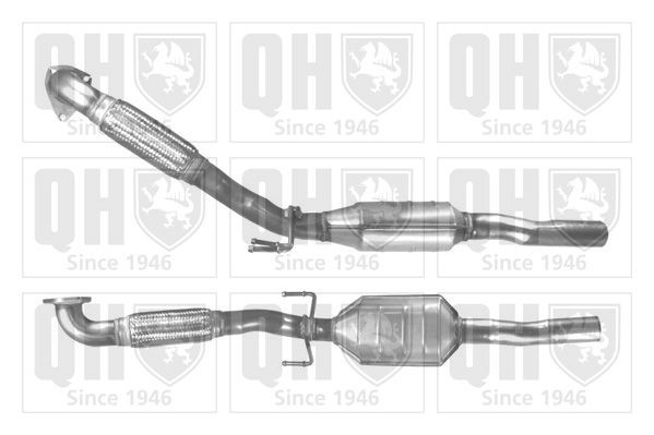 QUINTON HAZELL Catalytic converter Article number: QCAT80392H cheaply
