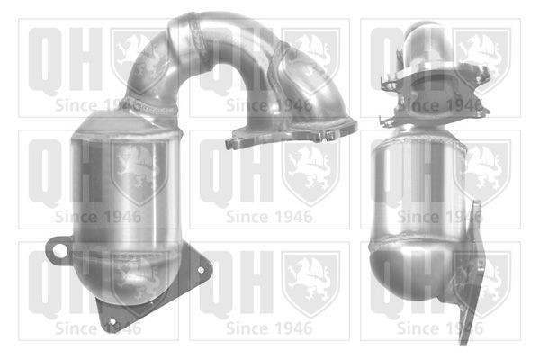 QUINTON HAZELL Catalytic converter Article number: QCAT80417H cheaply