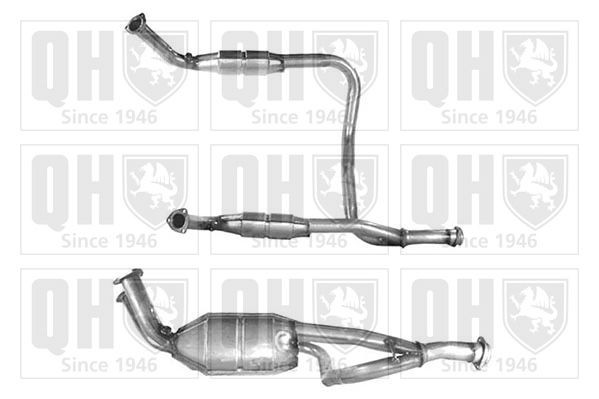 QUINTON HAZELL Catalytic converter Article number: QCAT90214H cheaply