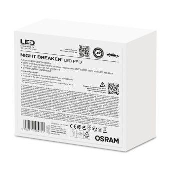 OSRAM Pære, forlys NIGHT BREAKER, H4-LED PRO Varenummer: 64193DWNB-FB billige