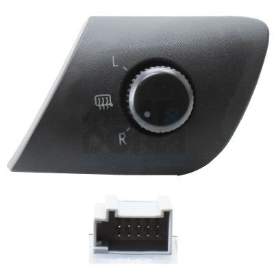 MEAT & DORIA 206154 Switch, mirror adjustment FABIA 1.4 16V 80 PS Petrol 2007