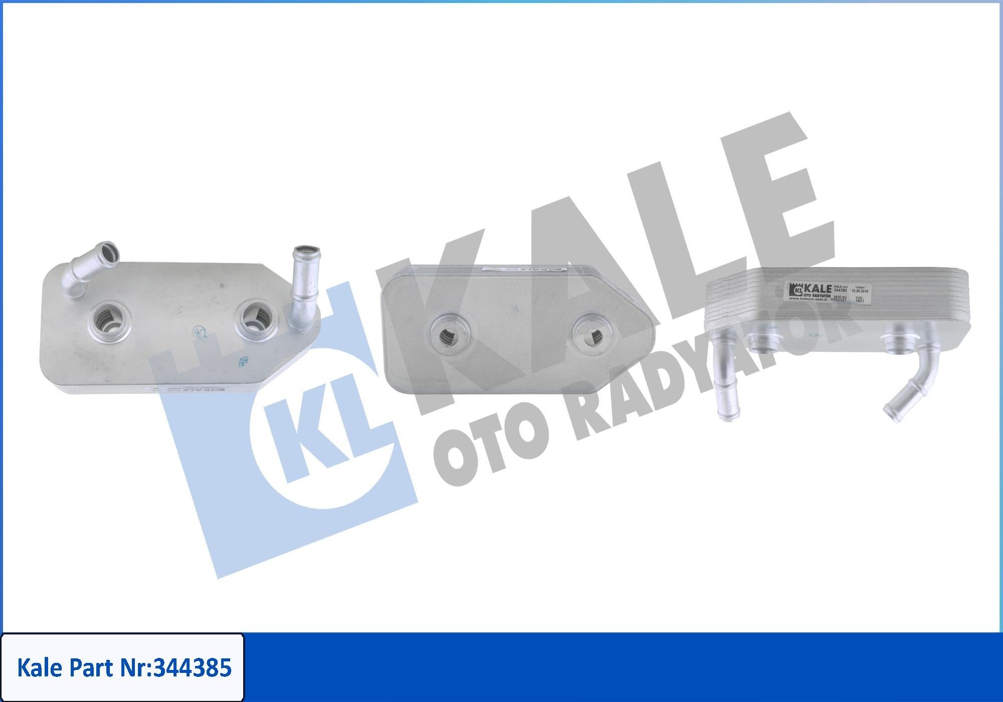 KALE OTO RADYATOR Automatic transmission oil cooler Article number: 344385 cheaply