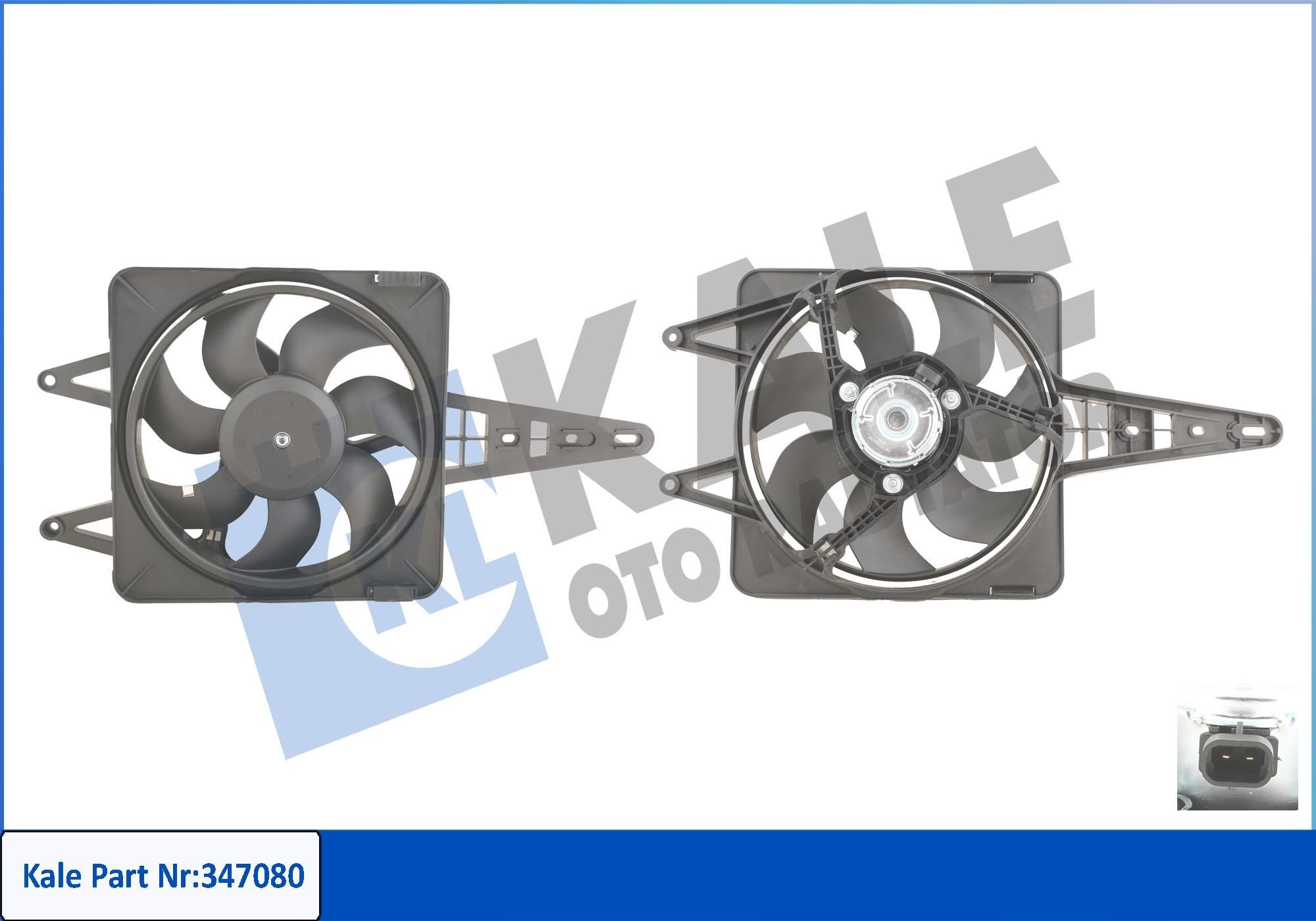 KALE OTO RADYATOR Fan, radiator Article number: 347080 cheaply