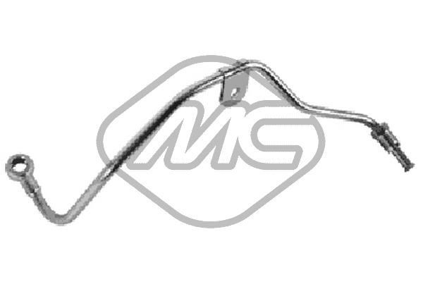 Metalcaucho 92262 Õliühendus, kompressor L 200 2.5 TD 4WD 87 HP Diisel 1996
