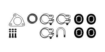 HJS Exhaust mounting kit Article number: 82 11 1093 cheaply