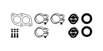 HJS Exhaust mounting kit Article number: 82 11 2037 cheaply