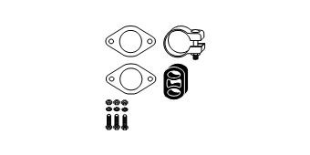 HJS Mounting Kit, catalytic converter Article number: 82 14 3315 cheaply