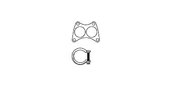 HJS Mounting Kit, catalytic converter Article number: 82 22 4455 cheaply