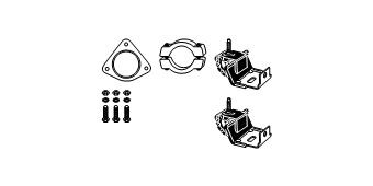 HJS Exhaust mounting kit Article number: 82 23 4170 cheaply