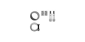 HJS Mounting Kit, catalytic converter Article number: 82 32 6927 cheaply