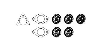 HJS Exhaust mounting kit Article number: 82 41 7409 cheaply