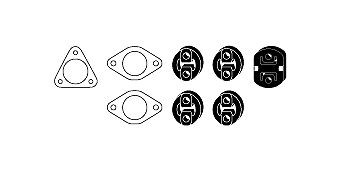 HJS Exhaust mounting kit Article number: 82 41 7410 cheaply
