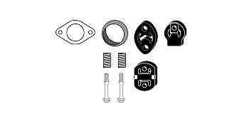 HJS Exhaust mounting kit Article number: 82 41 7425 cheaply