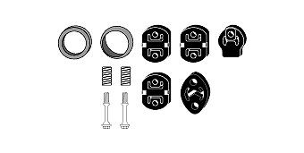 HJS Exhaust mounting kit Article number: 82 41 7432 cheaply
