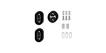 HJS Exhaust mounting kit Article number: 82 45 7636 cheaply