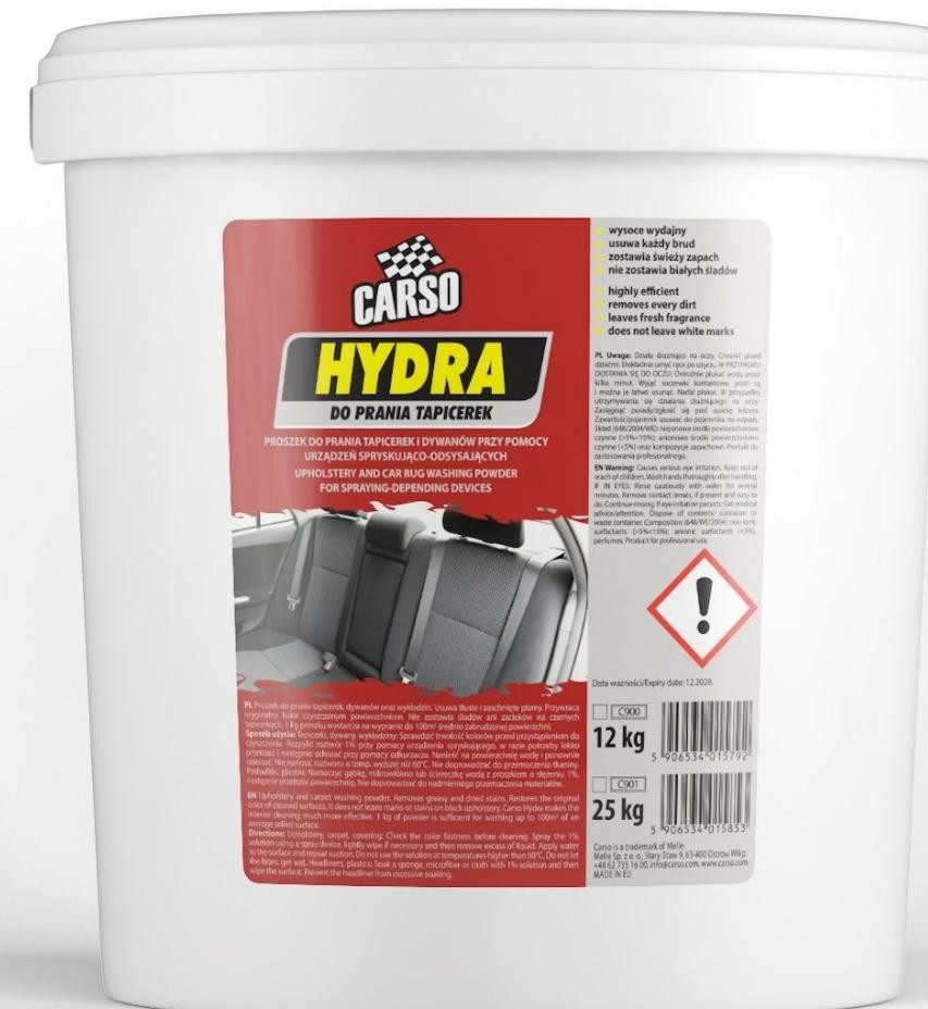 K2 Tekstil- / tæpperens CARSO , HYDRA Varenummer: C900 billige