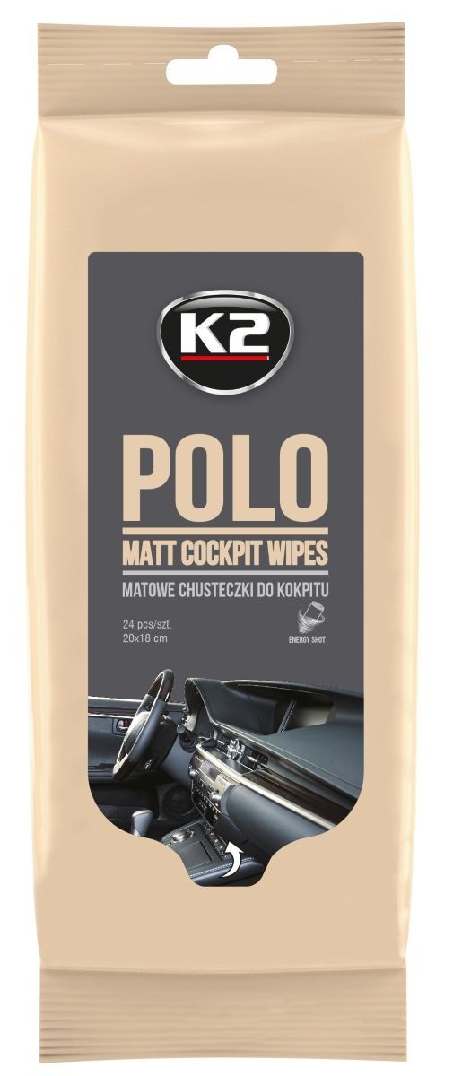 K2 Rengøringsklude til bil POLO, MATT WIPES Varenummer: K425 billige