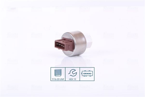 NISSENS Air conditioning pressure switch Article number: 301008 cheaply