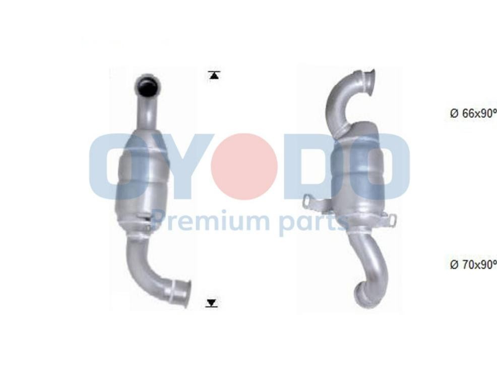 Oyodo Catalytic converter Article number: 20N0034-OYO cheaply