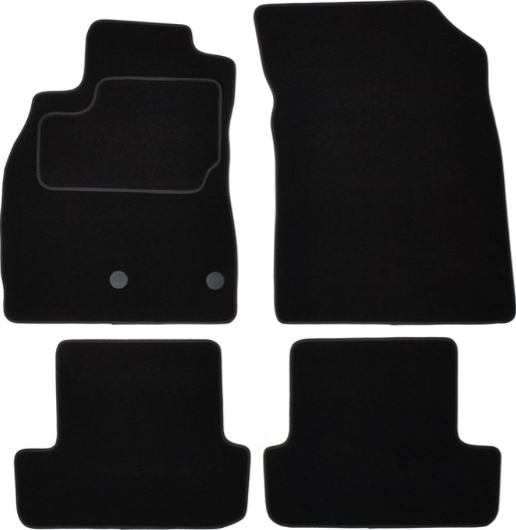 CUSTOPOL RNT375C Floor mats MEGANE 1.5 dCi 90 PS Diesel