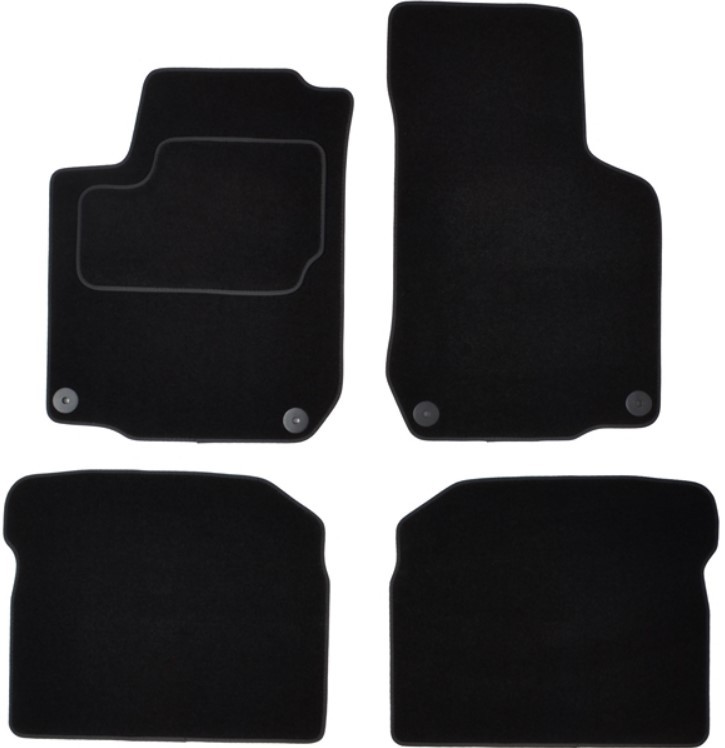 CUSTOPOL VW25C Floor mats BORA 2.3 V5 170 PS Petrol 2005