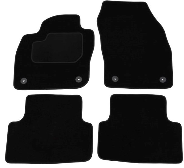 CUSTOPOL VW460C Floor mats T-CROSS 1.5 TSI 150 PS Petrol