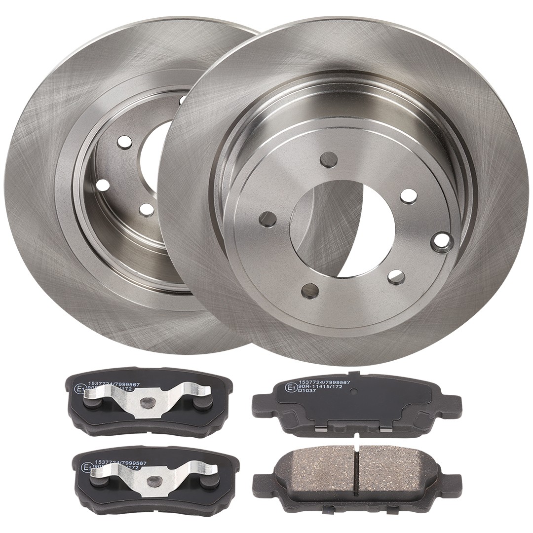 RIDEX Brake discs and pads set Article number: 3405B1906 cheaply