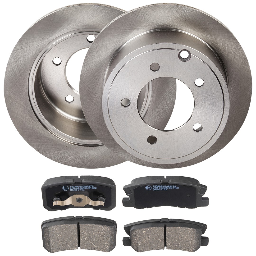 RIDEX Brake discs and pads set Article number: 3405B2160 cheaply