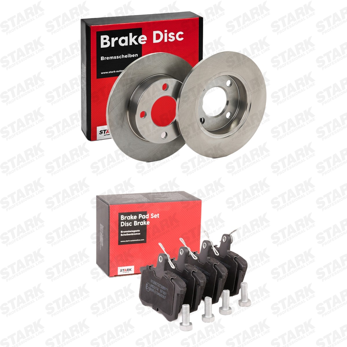 STARK Brake discs and pads set Article number: SKBK-10992167 cheaply