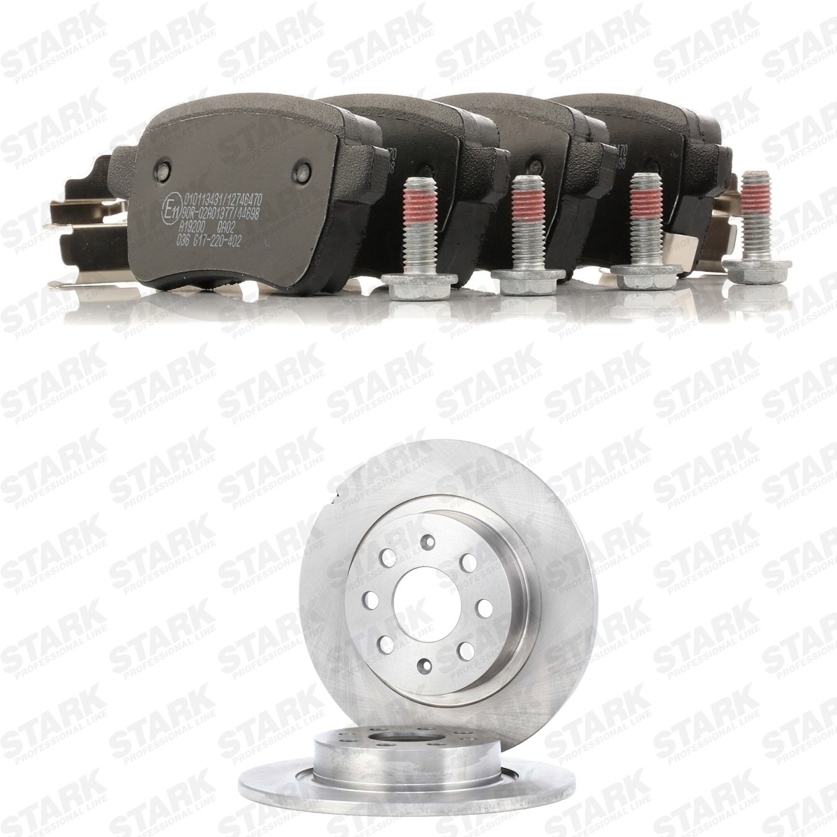 STARK Brake discs and pads set Article number: SKBK-10992192 cheaply