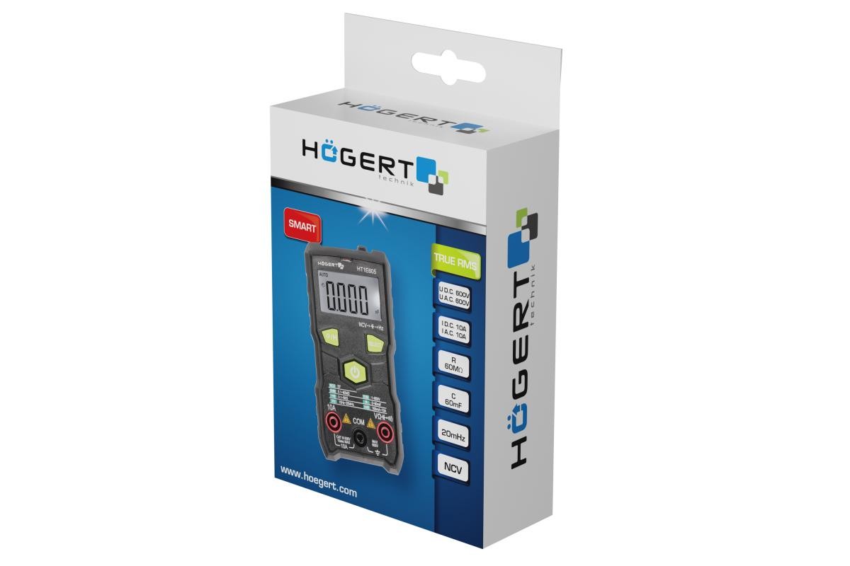 Hogert Technik Multimeter Varenummer: HT1E605 billige