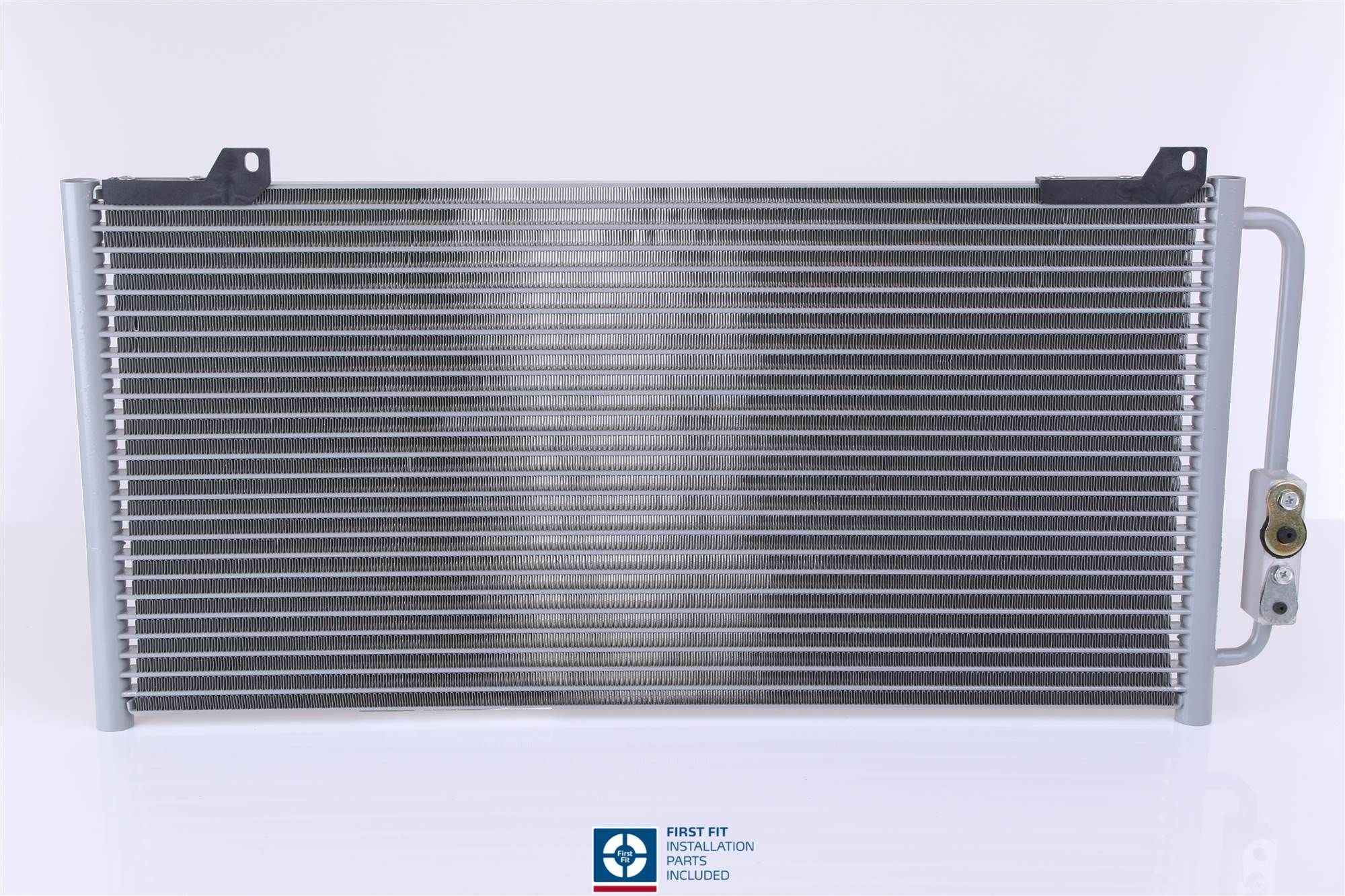 NISSENS Air conditioning condenser Article number: 94255 cheaply