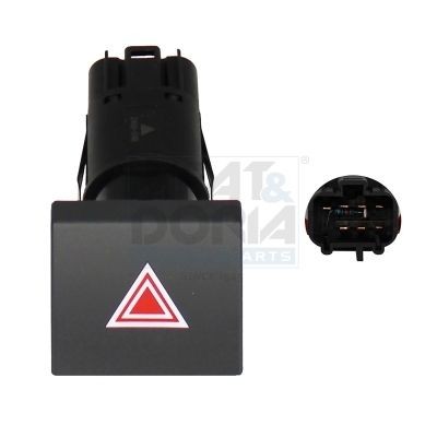 MEAT & DORIA 23677 Hazard Light Switch TRANSIT CONNECT 1.5 EcoBlue 120 PS Diesel