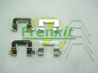 FRENKIT 900063 Lisakomplekt, ketaspiduriklotsid i30 1.4 MPI 100 HP Bensiin