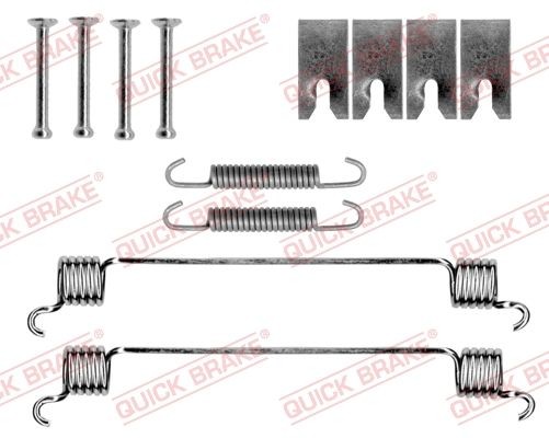 QUICK BRAKE 105-0056 Lisakomplekt, Piduriklotsid ID.4 Pure Performance 170 HP Elektri
