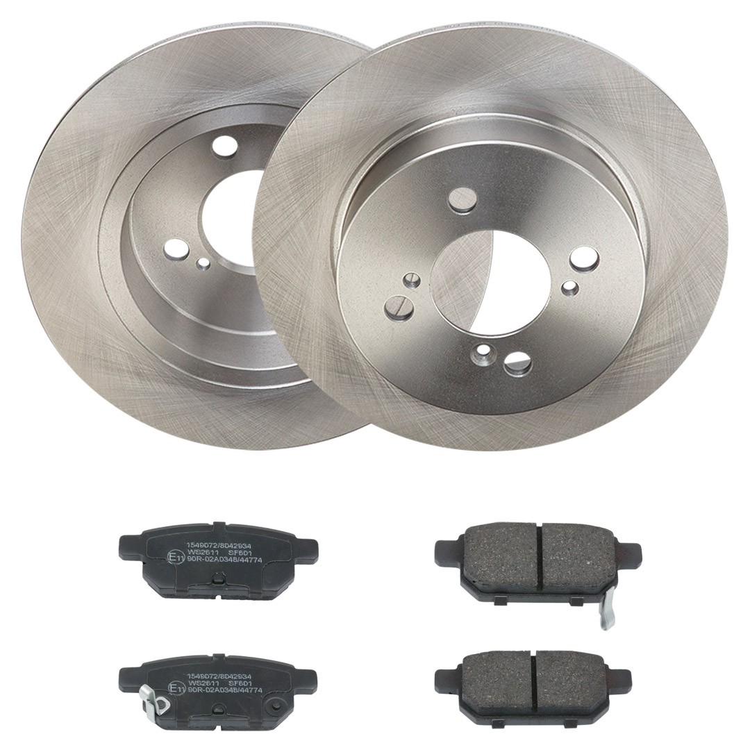 RIDEX Brake discs and pads set Article number: 3405B2354 cheaply