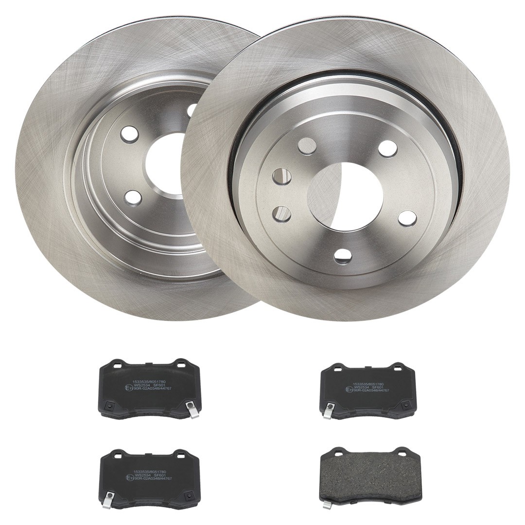 RIDEX Brake discs and pads set Article number: 3405B2371 cheaply