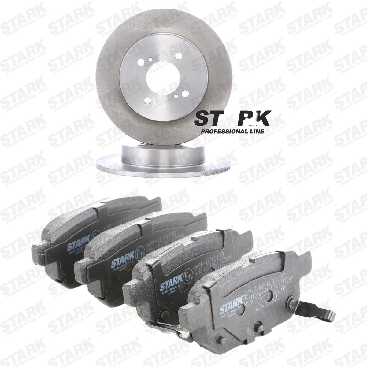 STARK Brake discs and pads set Article number: SKBK-10992437 cheaply
