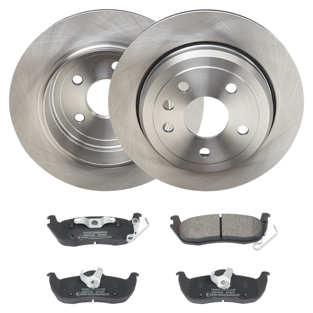 RIDEX Brake discs and pads set Article number: 3405B2459 cheaply