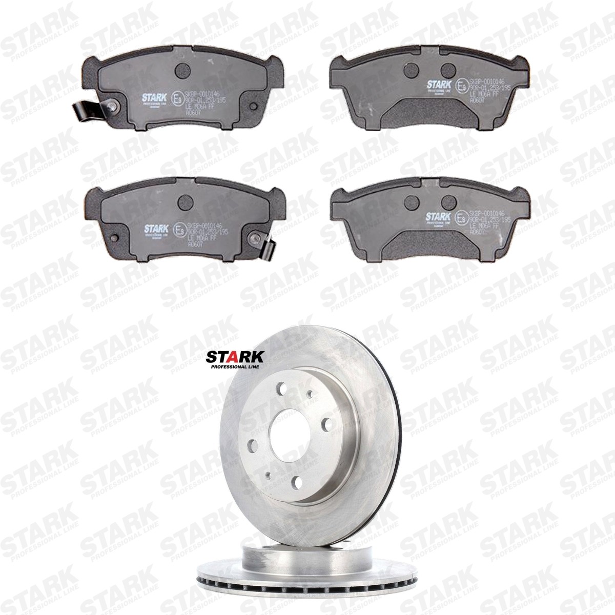 STARK Brake discs and pads set Article number: SKBK-10992785 cheaply
