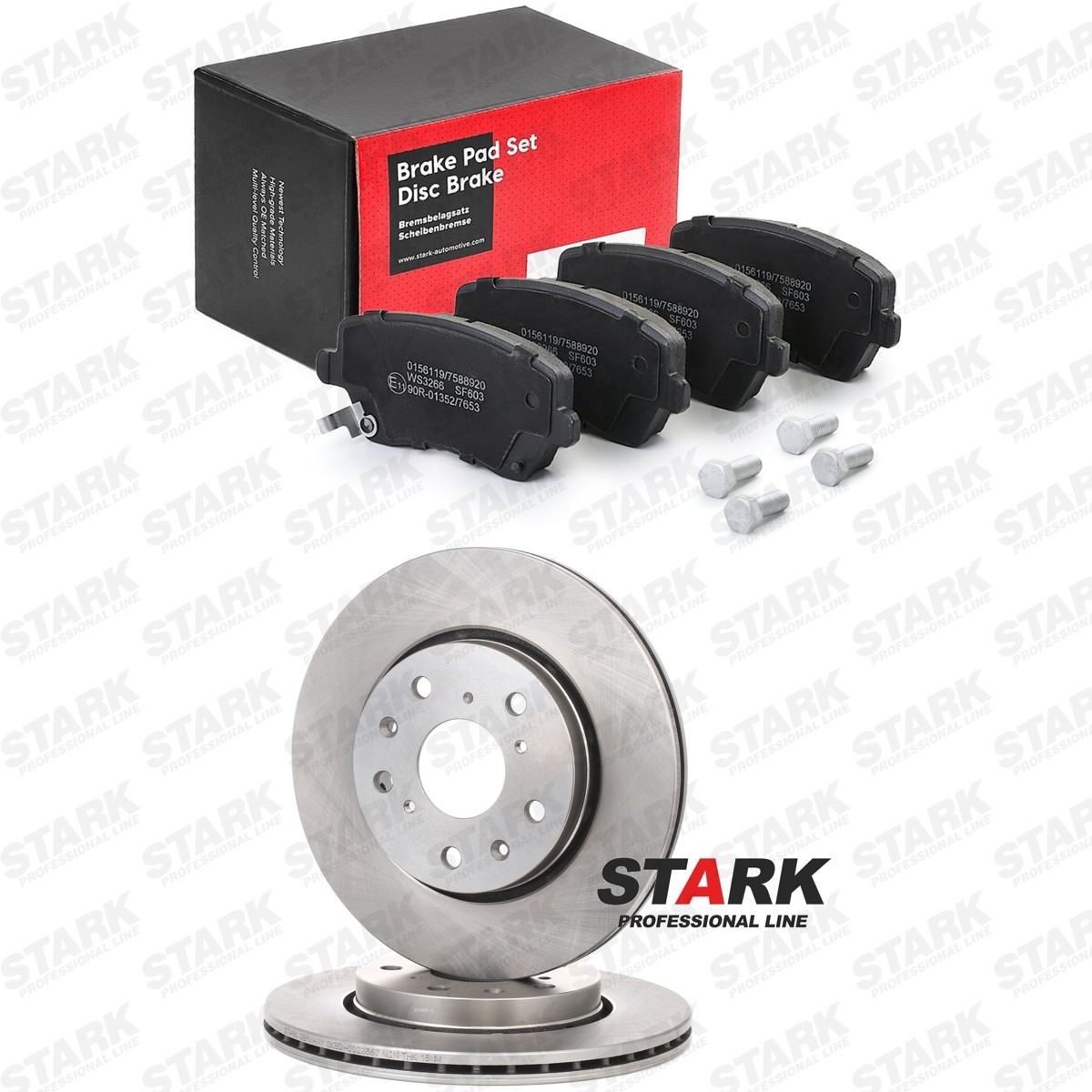 STARK Brake discs and pads set Article number: SKBK-10992878 cheaply