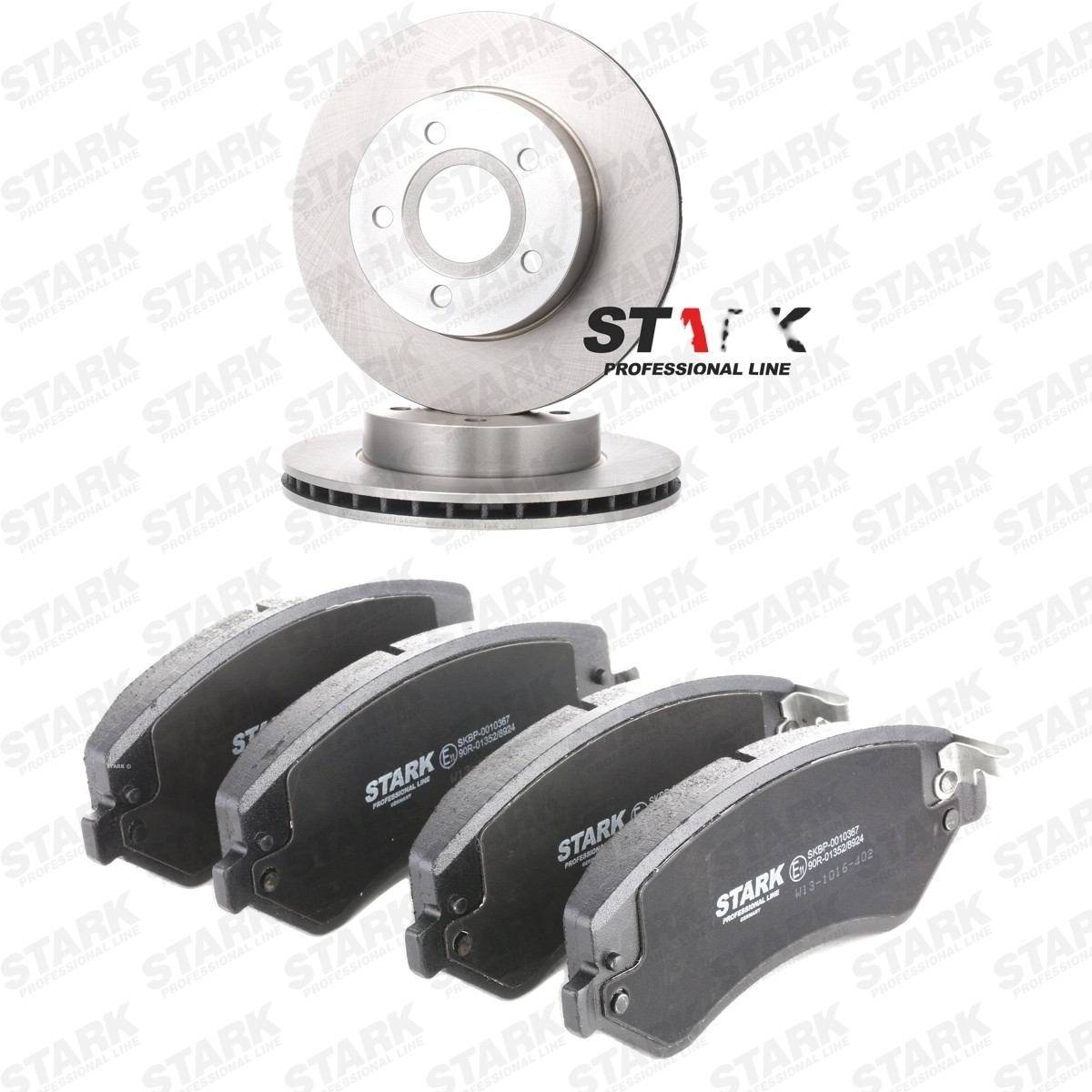 STARK Brake discs and pads set Article number: SKBK-10993002 cheaply