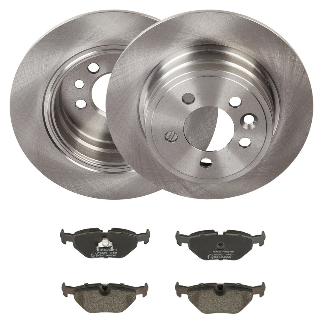 RIDEX Brake discs and pads set Article number: 3405B3337 cheaply