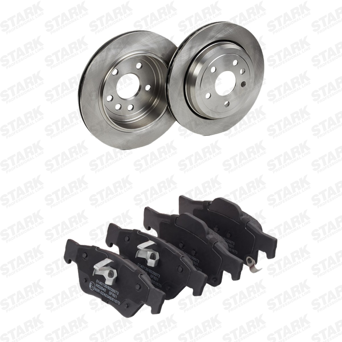 STARK Brake discs and pads set Article number: SKBK-10993372 cheaply