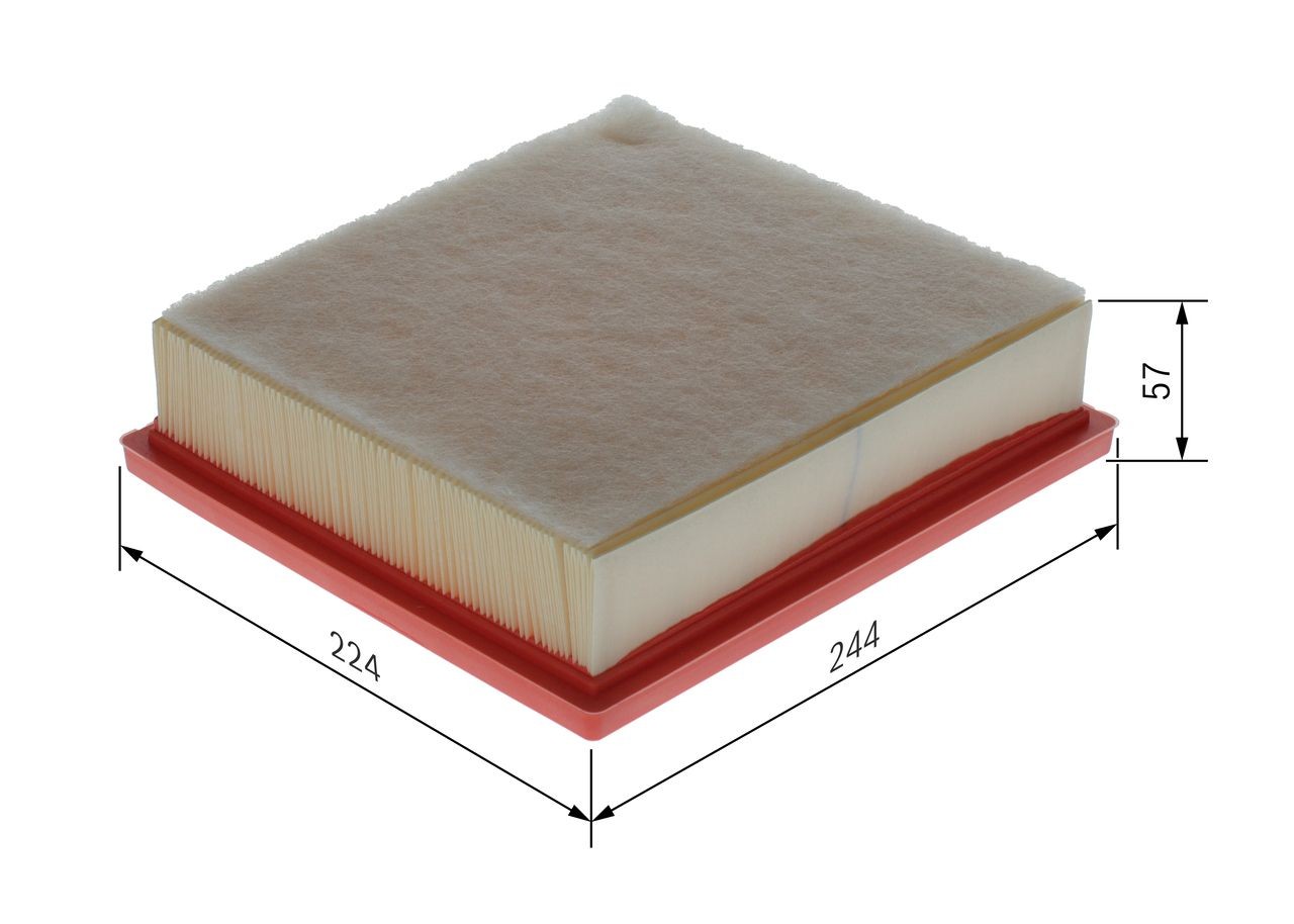 BOSCH Air filter Article number: F 026 400 737 cheaply