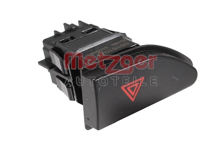 METZGER 09161071 Hazard Light Switch DUSTER 2.0 4x4 (HSAB, HSA3, HSAJ, HSMS) 137 PS Petrol