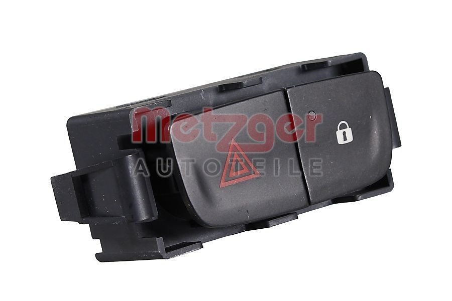 METZGER 09161076 Hazard Light Switch TRAFIC 2.0 dCi 170 (JGMM, JGMV) 170 PS Diesel