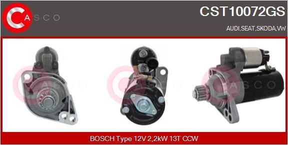 CASCO CCH73113KS Turbo kassett PASSAT 1.5 TSI 150 HP Bensiin